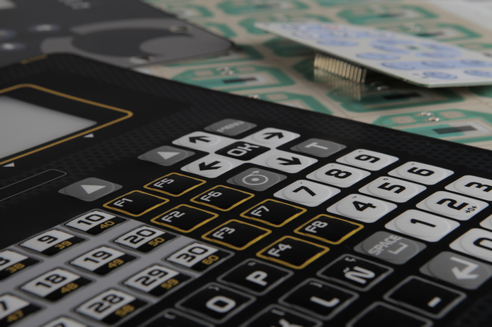 30 years of experience in the custom manufacturing of membrane keypads and skins. Layme also provides sensors, resistors, anti-theft antennas and quality digital printing on plastic